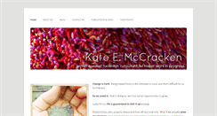 Desktop Screenshot of kateemccracken.com